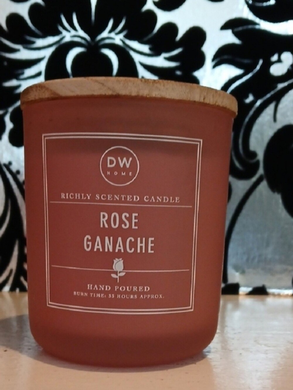 Rose Ganache Candle 8.8oz